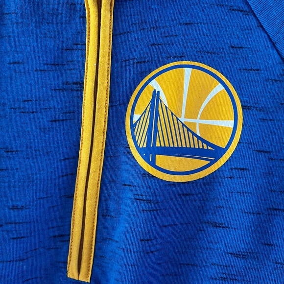 CLEARANCE Women’s Small Golden State Warriors Half Zip Long Sleeve Shirt! - Picture 4 of 9